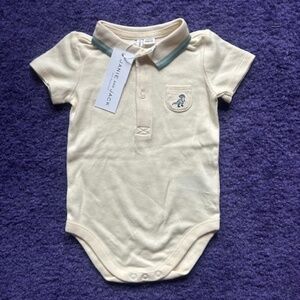 Janie and Jack collared bodysuit - 3-6 months -NWT